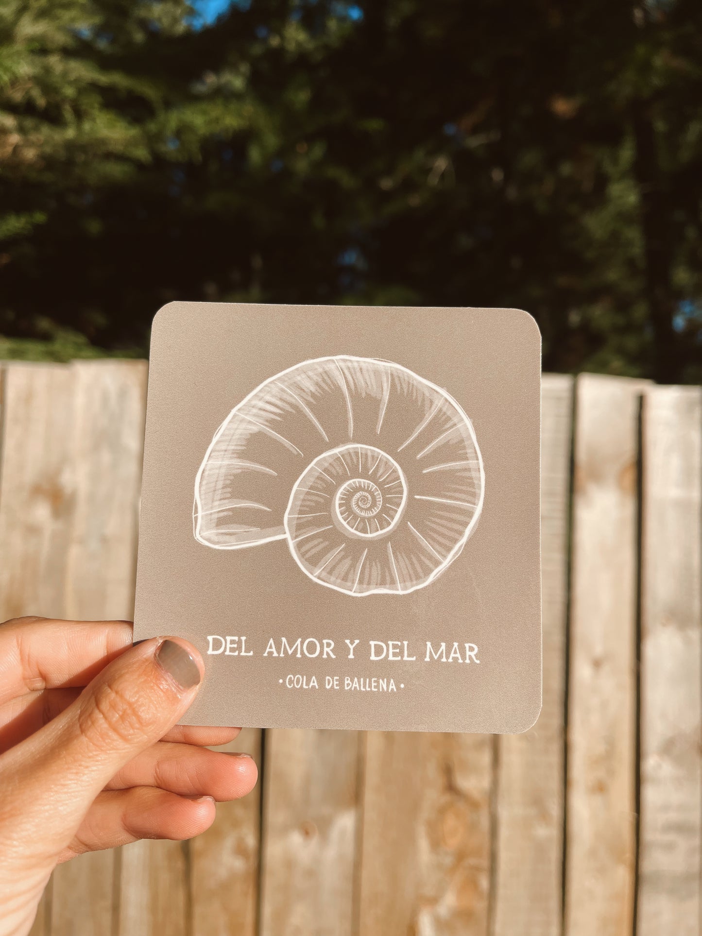 Sticker Del amor y del mar