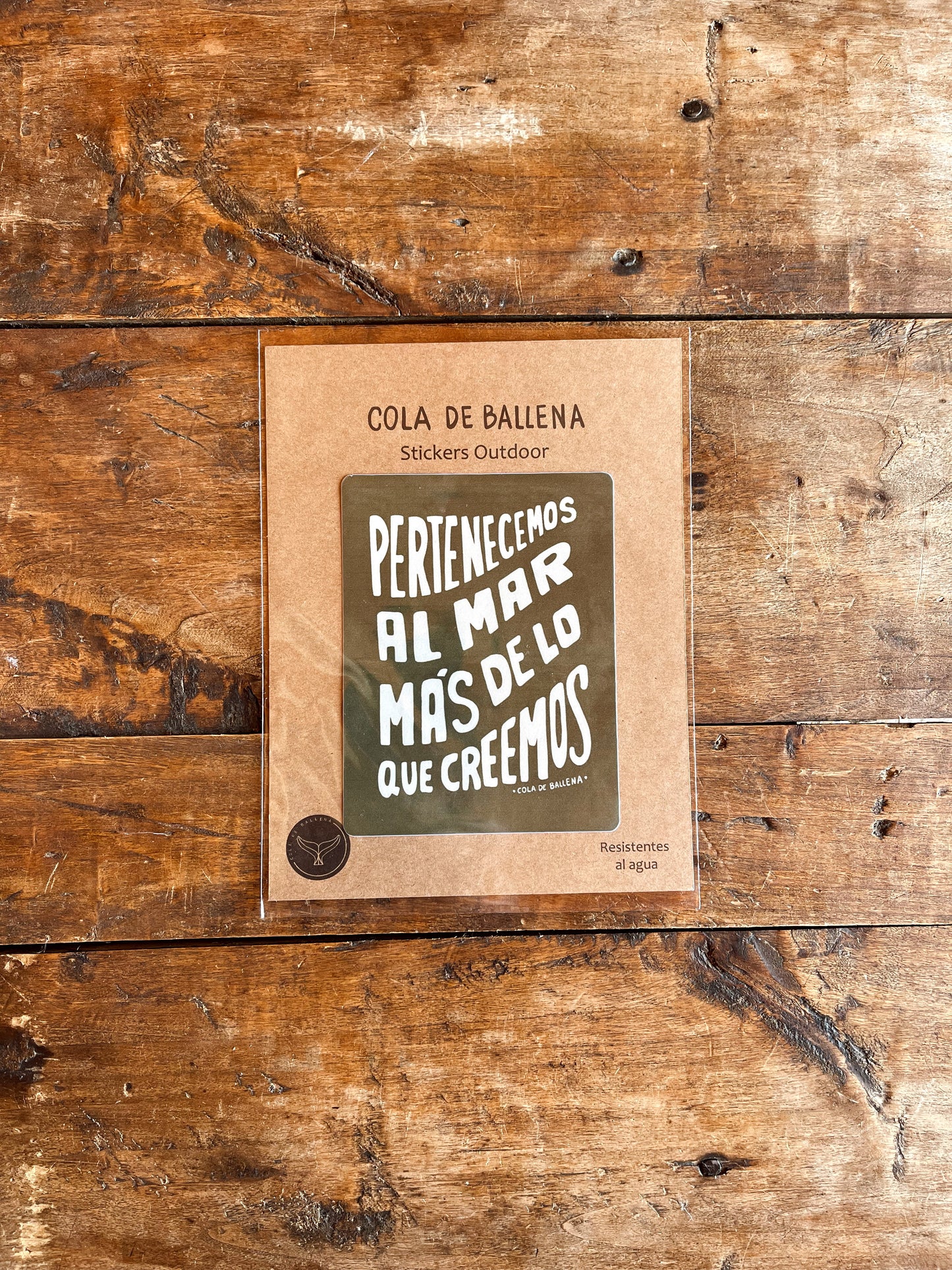 Sticker Pertenecemos