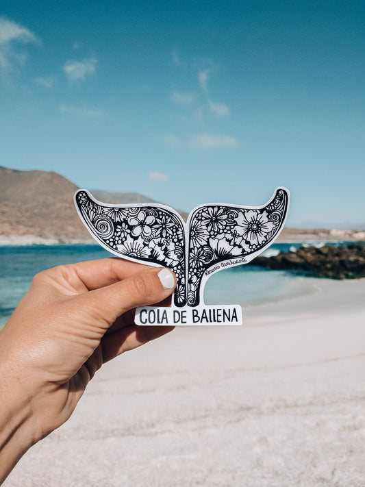 Sticker Cola de ballena