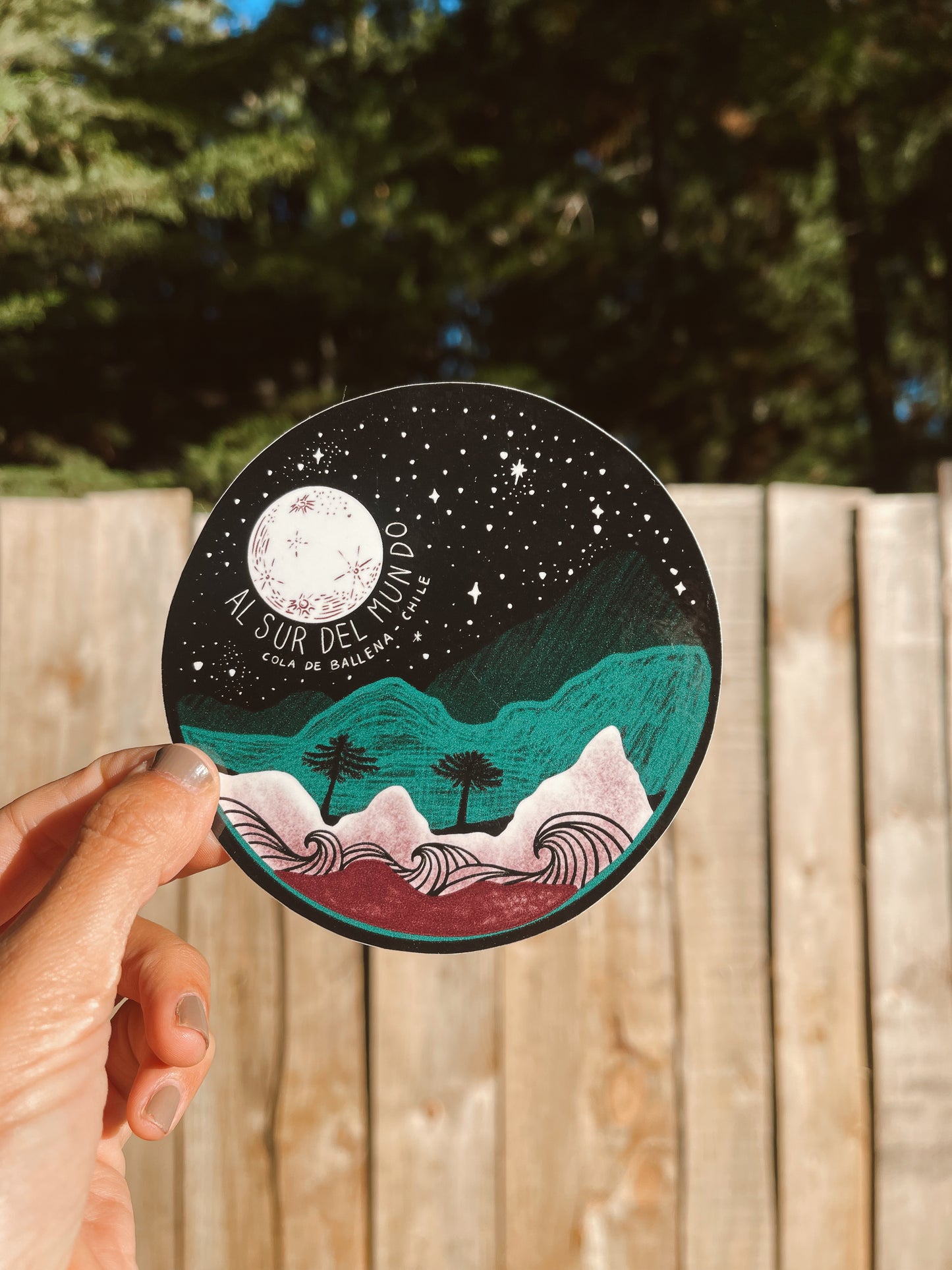 Sticker Sur del mundo
